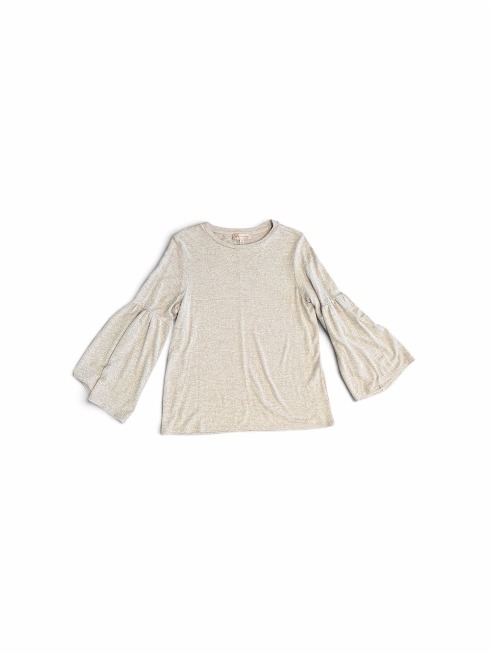 Women’s Philosophy Cream Bell-Sleeve Top size medium